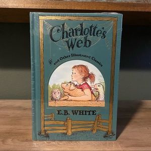 NWT Charlotte’s web leather bound collectible